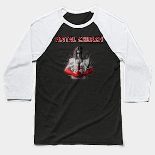 METAL CHURCH BAND Baseball T-Shirt